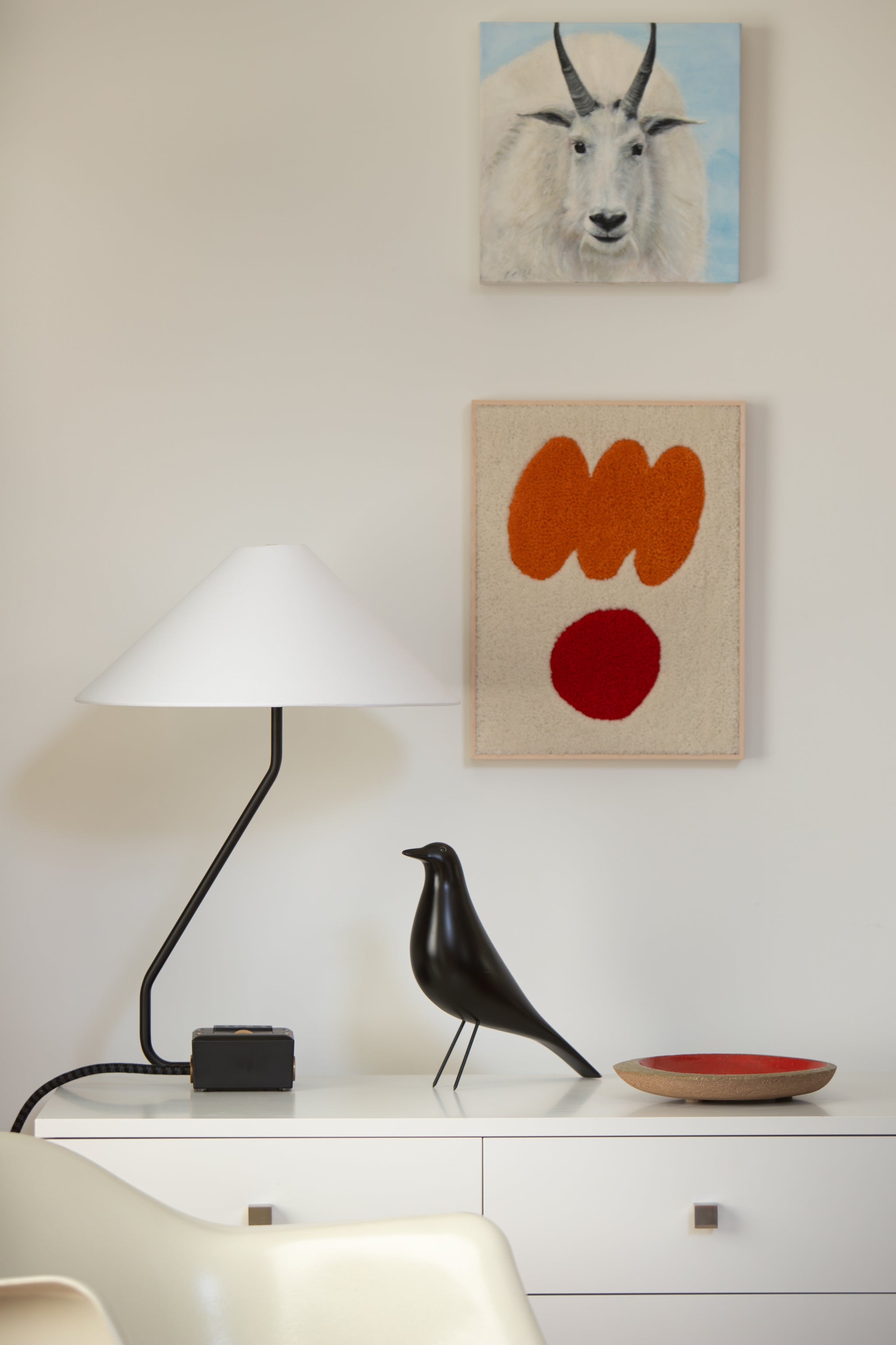 NEW EUGENE FADE Smart USBC/DUAL USBC 36W PD Surge Protected Table Lamp Carrara (Matte) Black