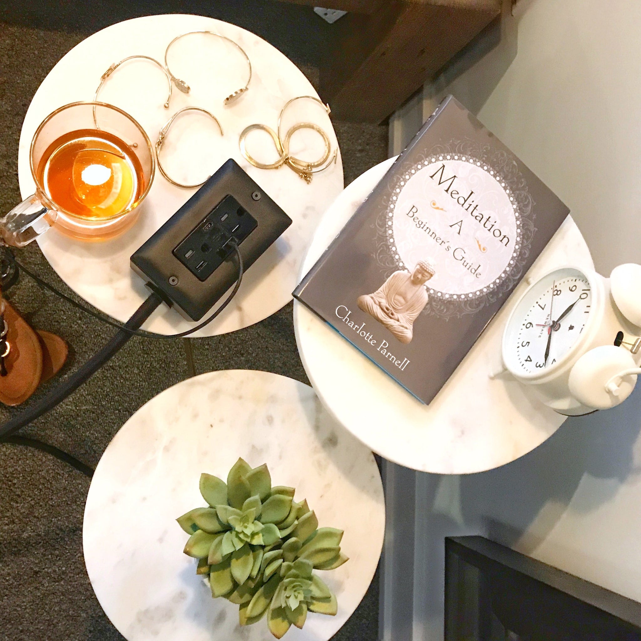 New! Extō USBC Venice Orange - The First Smart Charging USB Type C® Power Extension - USBC Dual-Outlet 15AMP Power Cord