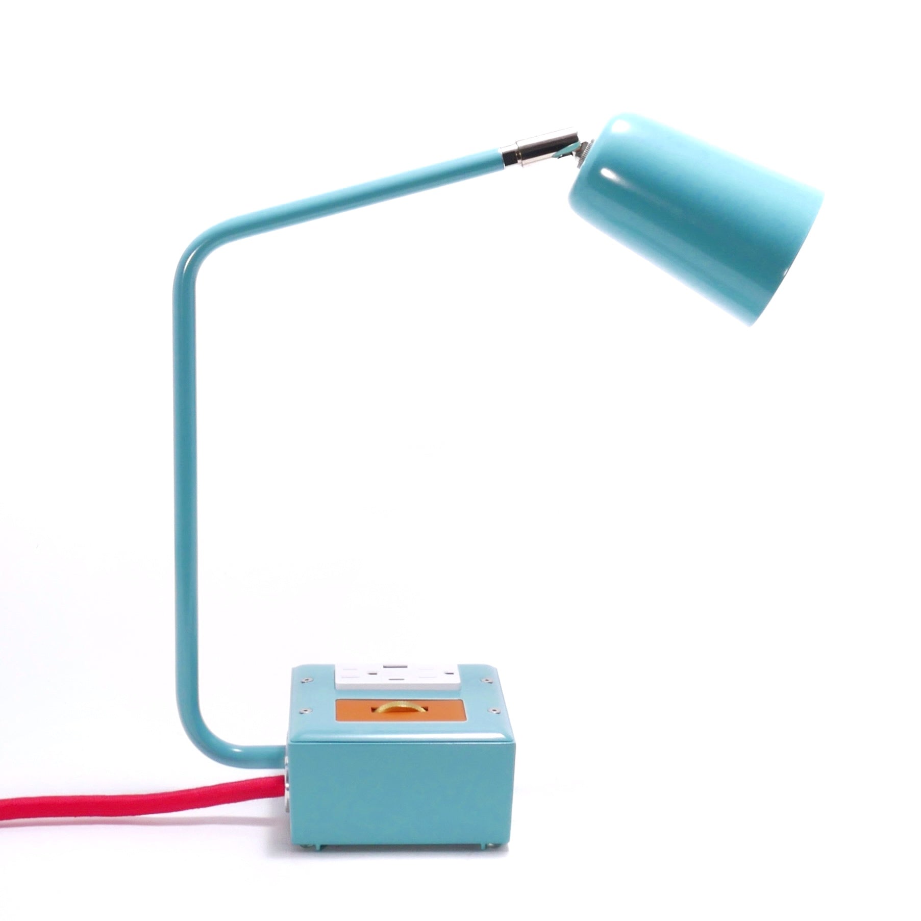 JAX FADE Smart USBC/DUAL USBC 36W PD Surge Protected Task Lamp Mint