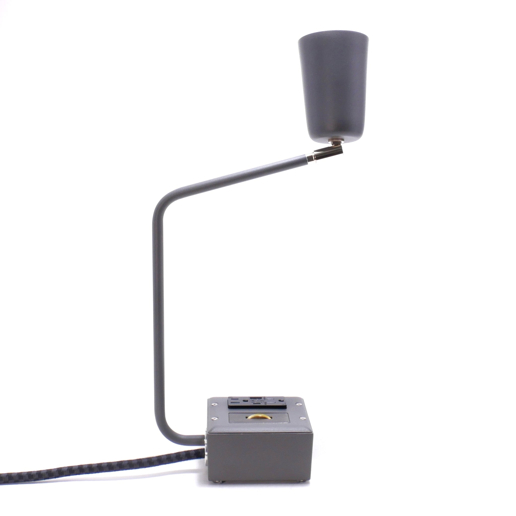 JAX FADE Smart USBC/DUAL USBC 36W PD Surge Protected Task Lamp Fog