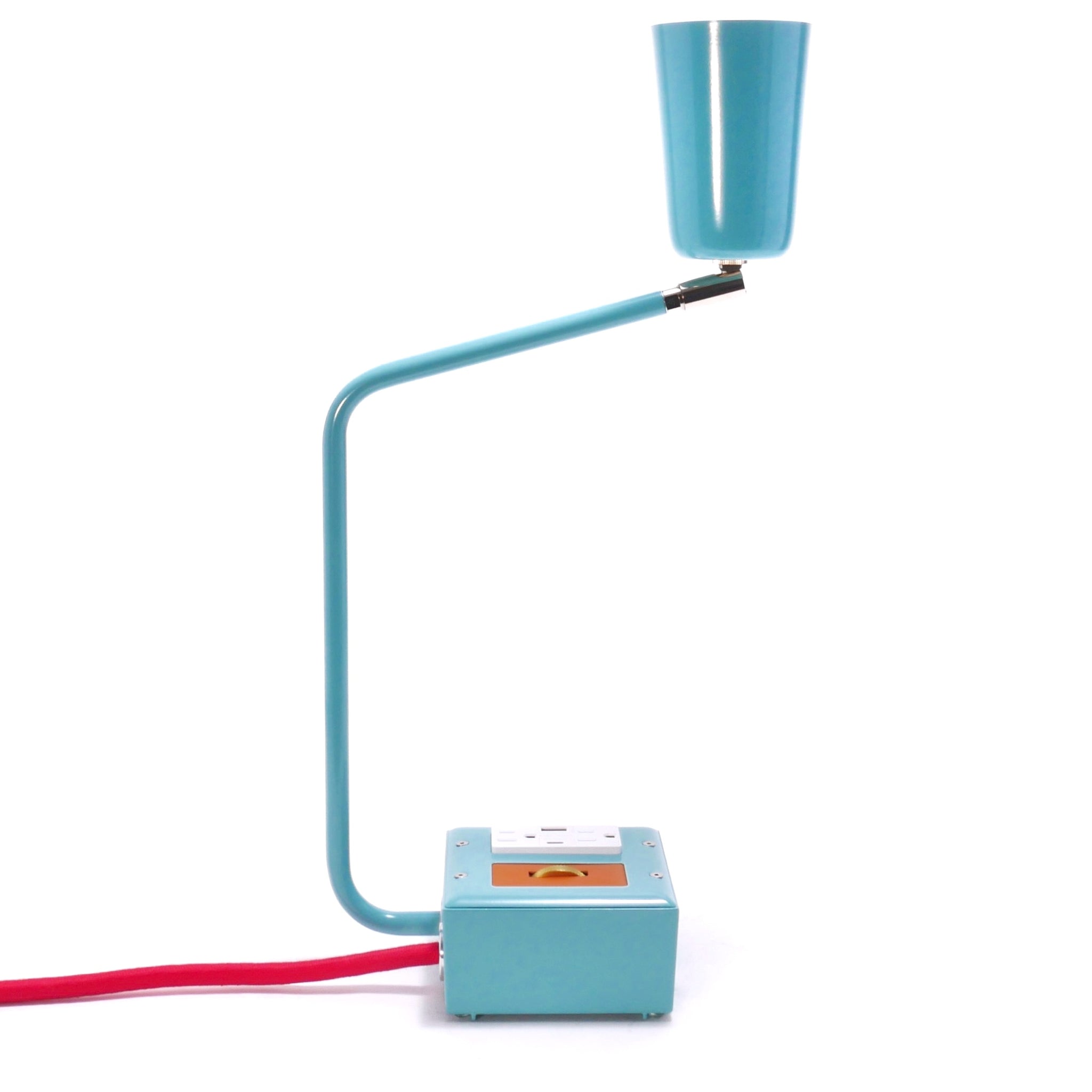 JAX FADE Smart USBC/DUAL USBC 36W PD Surge Protected Task Lamp Mint