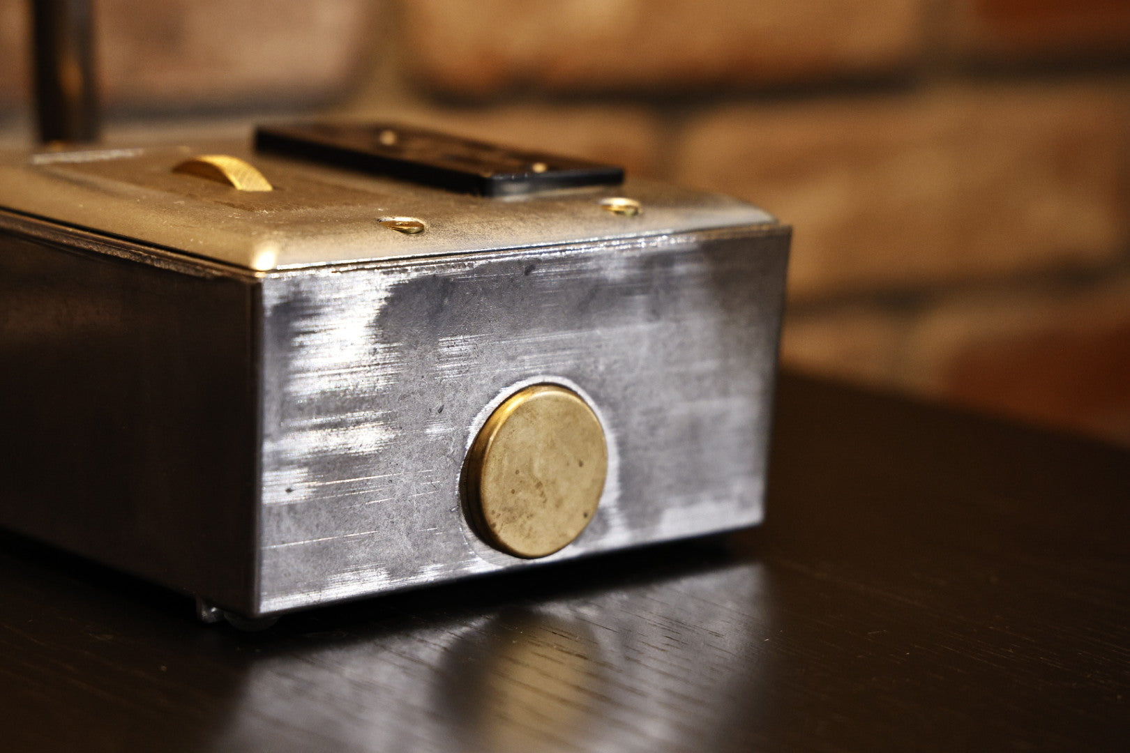 EUGENE FADE Smart USBC/DUAL USBC 36W PD Surge Protected Table Lamp Raw Metal