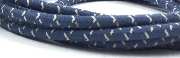 The Portland Pendant - A 12ft Ceramic Flanged-Socket Pendant Lamp w/ Inline Rocker Switch