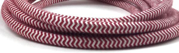 The Portland Pendant - A 12ft Ceramic Flanged-Socket Pendant Lamp w/ Inline Rocker Switch