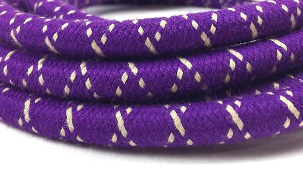 The Portland Pendant - A 12ft Ceramic Flanged-Socket Pendant Lamp w/ Inline Rocker Switch