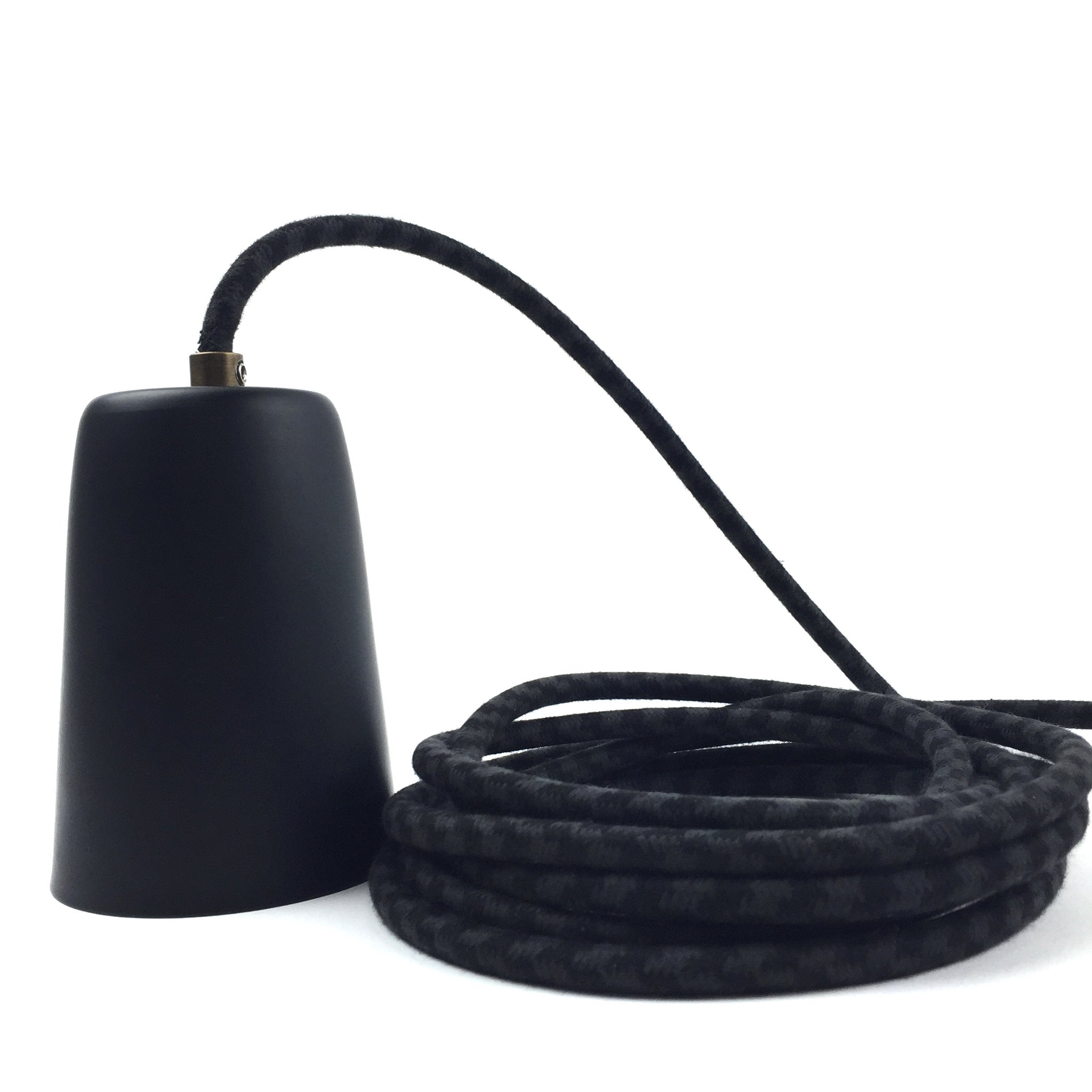 New! Fremont Spun Stainless Steel Pendant Light - Carrara (Matte) Black