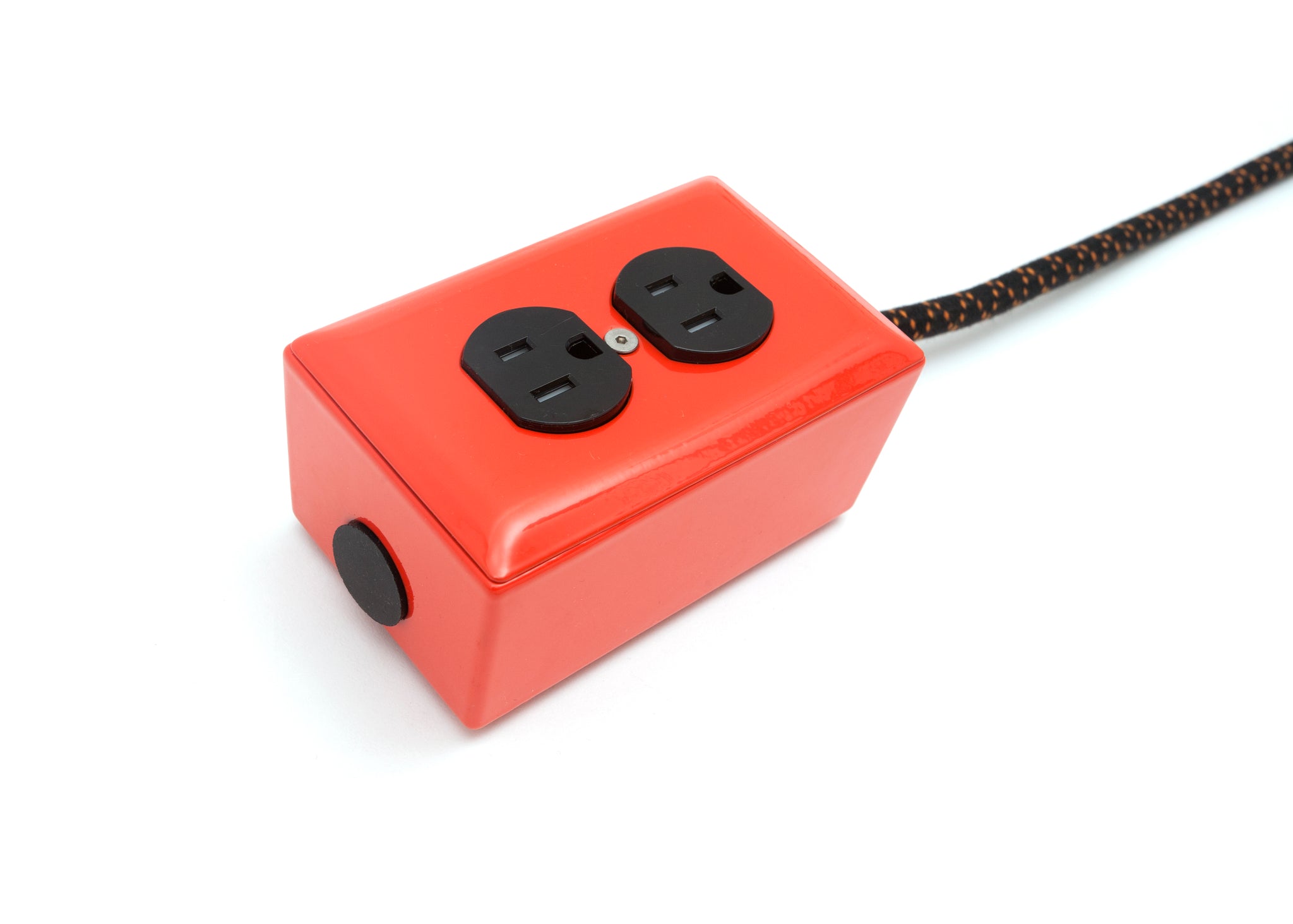 New! Extō Pumpkin Orange - A Modern Dual-Tamper-Resistant Outlet, 15-AMP Extension Cord