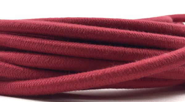 The Portland Pendant - A 12ft Ceramic Flanged-Socket Pendant Lamp w/ Inline Rocker Switch