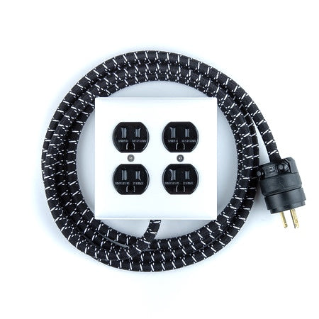 The Whitewash Extō - A Modern Extension Cord by Conway Electric