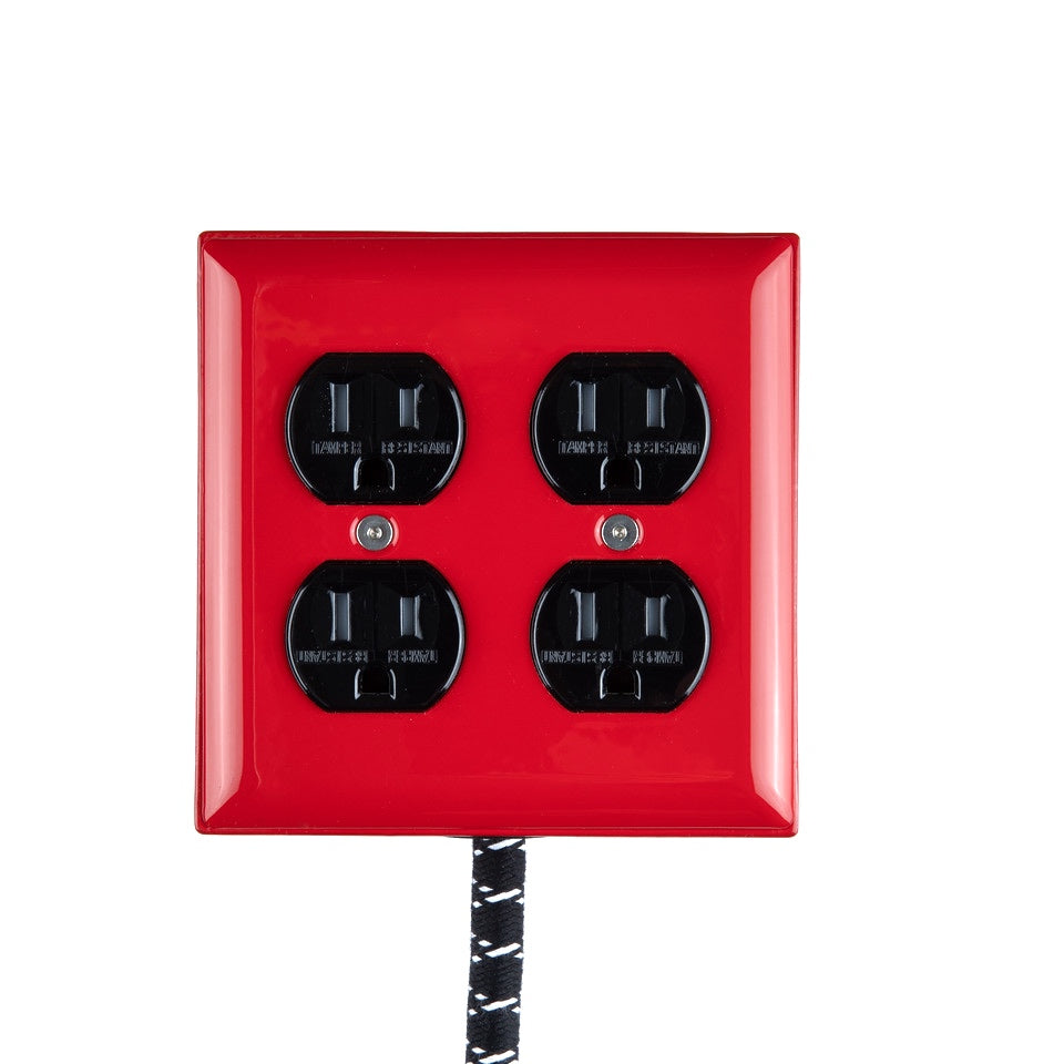 8' Extō+4 Bottle Rocket Red - Red & Black w/ Black & White X Cord