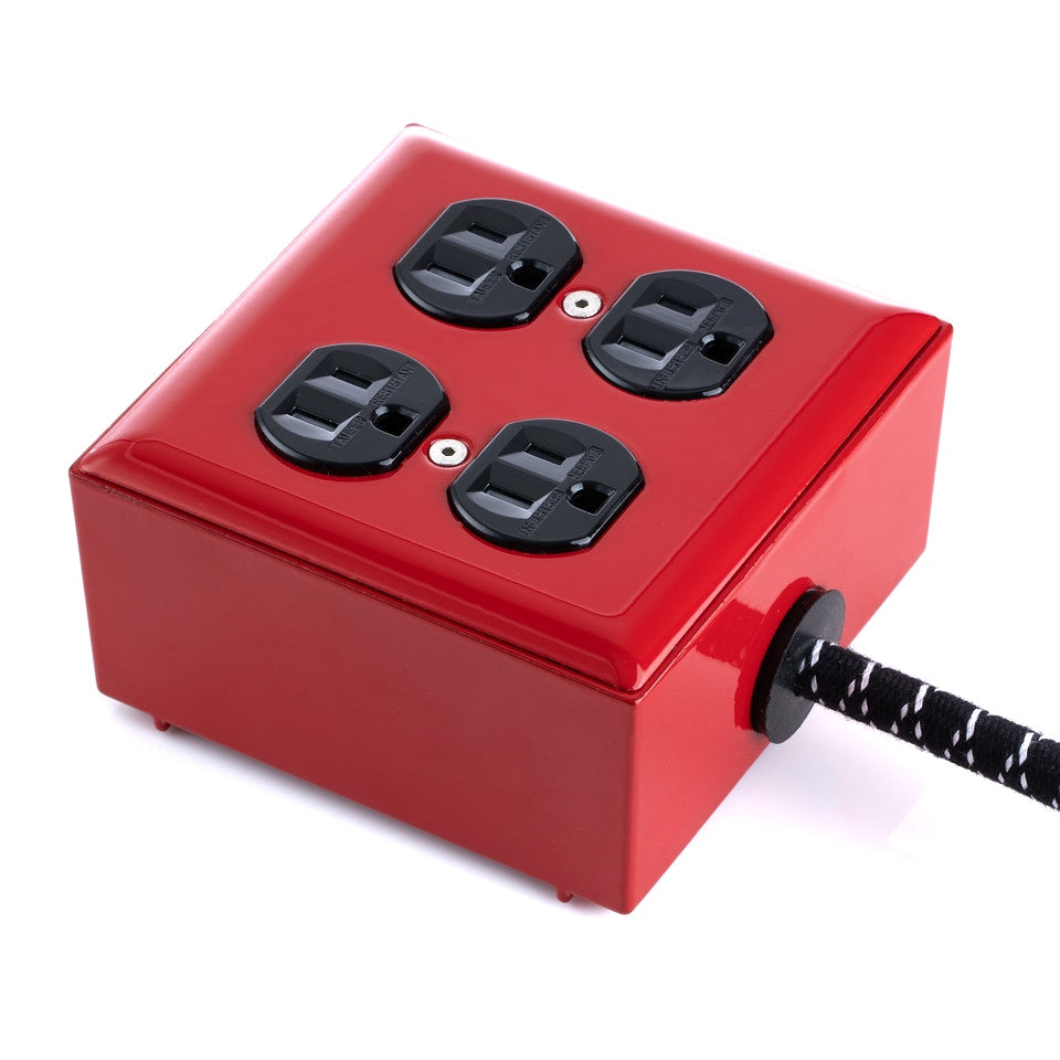 8' Extō+4 Bottle Rocket Red - Red & Black w/ Black & White X Cord