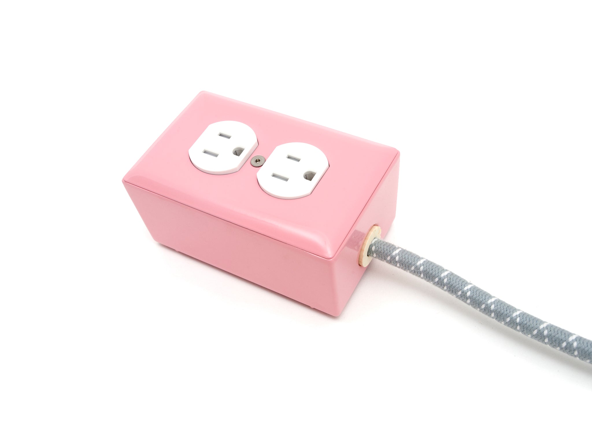 Extō Candy Pink Dual-Outlet Extension Cord for Nordstrom - A Modern Dual-Tamper-Resistant Outlet, 15-AMP Extension Cord