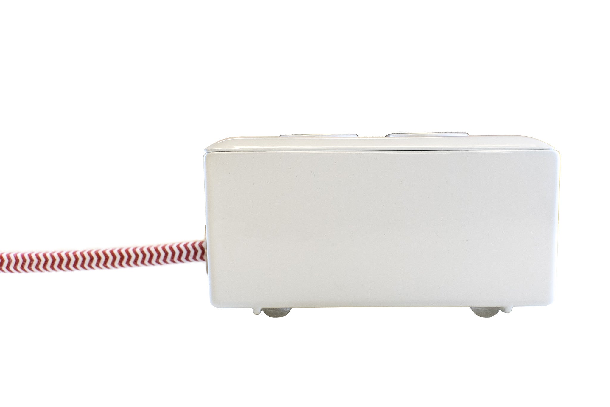Extō Whitewash - A Modern Dual-Tamper-Resistant Outlet, 15-AMP Extension Cord