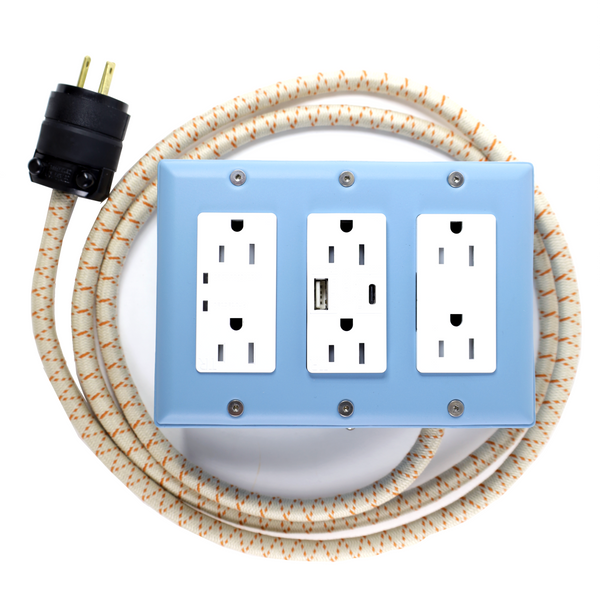 Martha Blue 6' Extō Surge 900 Smart Chip Surge-Protected Smart USB