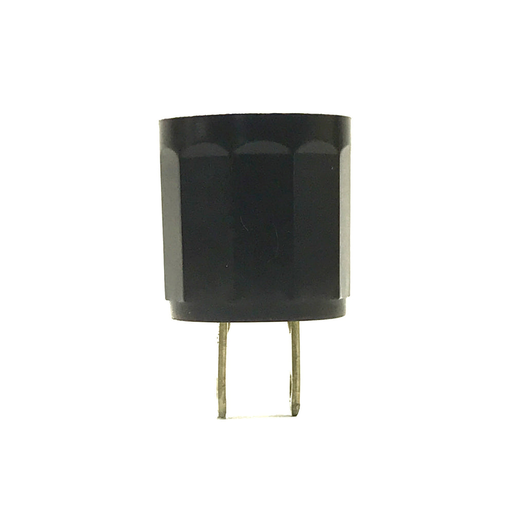 Direct Plug Bulb Socket - Brown - The Conway Electric Store